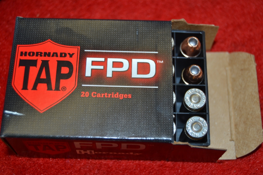 200 Rds Hornady .40s&W 155gr Tap Fpd Hp Free Ship For Sale at